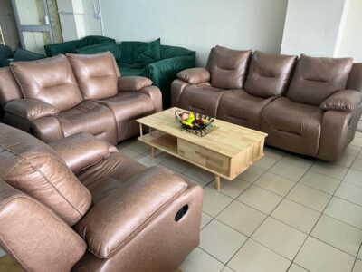 Valencia+ Nice Brown Recliner Sofa Set
